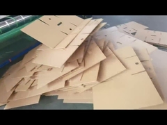 mesin penumpuk pemotong putar kotak otomatis