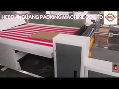 Mesin Pembungkus Karton Otomatis Kotak Mesin Slotter Partisi Untuk Karton Bergelombang