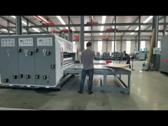 Pengumpan rantai pencetak slotter 2 warna