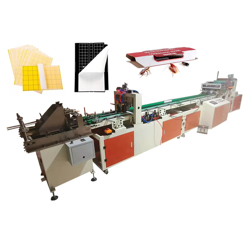 Full Automatic Machine for Producing Insect Glue Trap Pad Cockroach Traps and Release Paper Insect Glue Board Making Machine