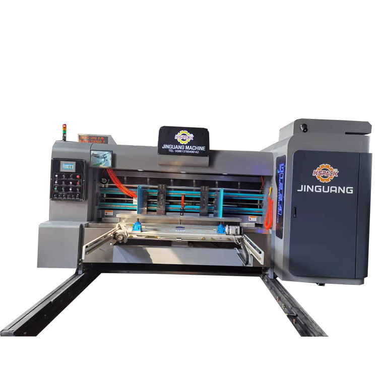 Carton Box 4 Color Printer Slotter Die Cutter Forming Machinery Automatic