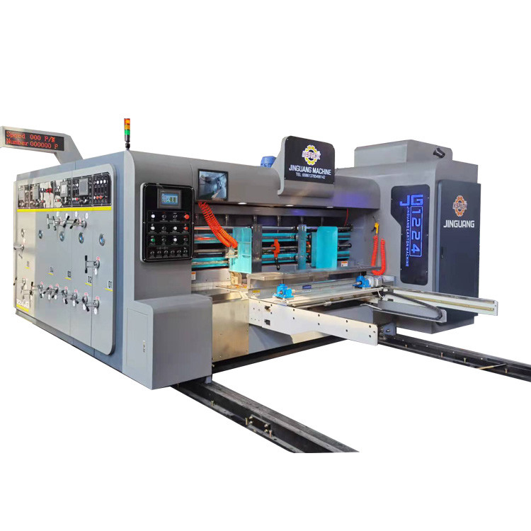 Carton Box 4 Color Printer Slotter Die Cutter Forming Machinery Automatic