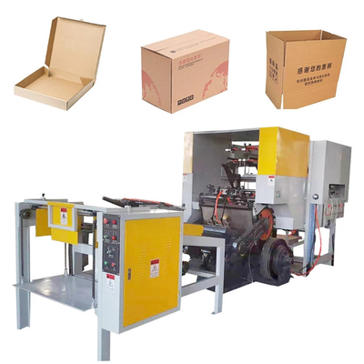 Kompak Corrugated Box Die Cutting Machine Untuk Lingkungan Produksi Berskala Besar Berskala Kecil