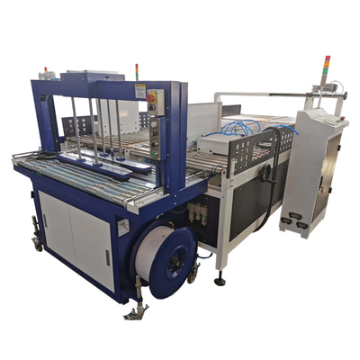 Pp Belt Automatic Carton Box Strapping Machine 50m / Min